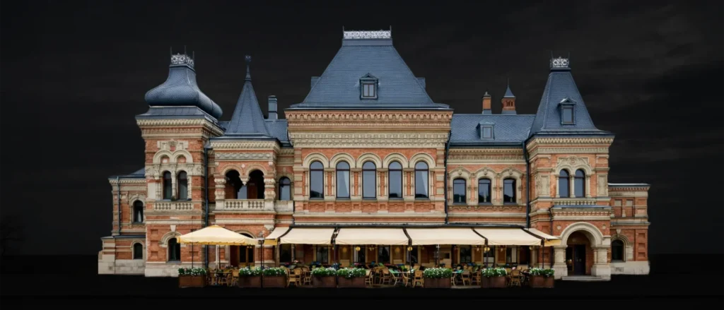 Архитектурно-художественное решение летнего кафе