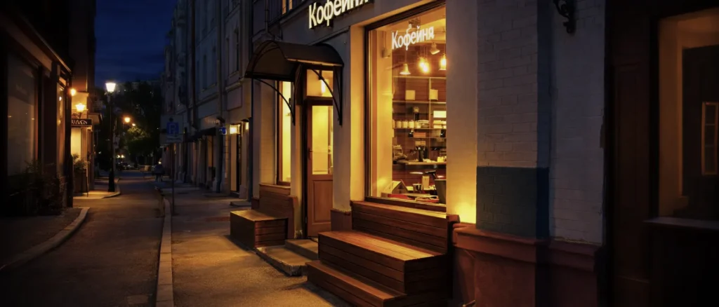 Компактное кафе