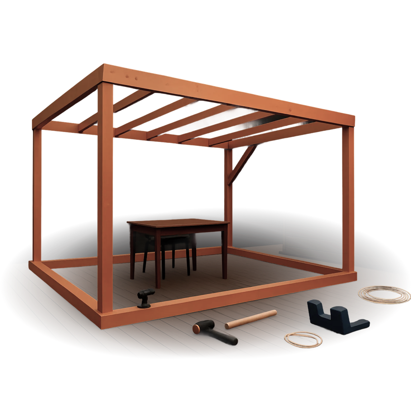 Картинка Строительство летнего кафе